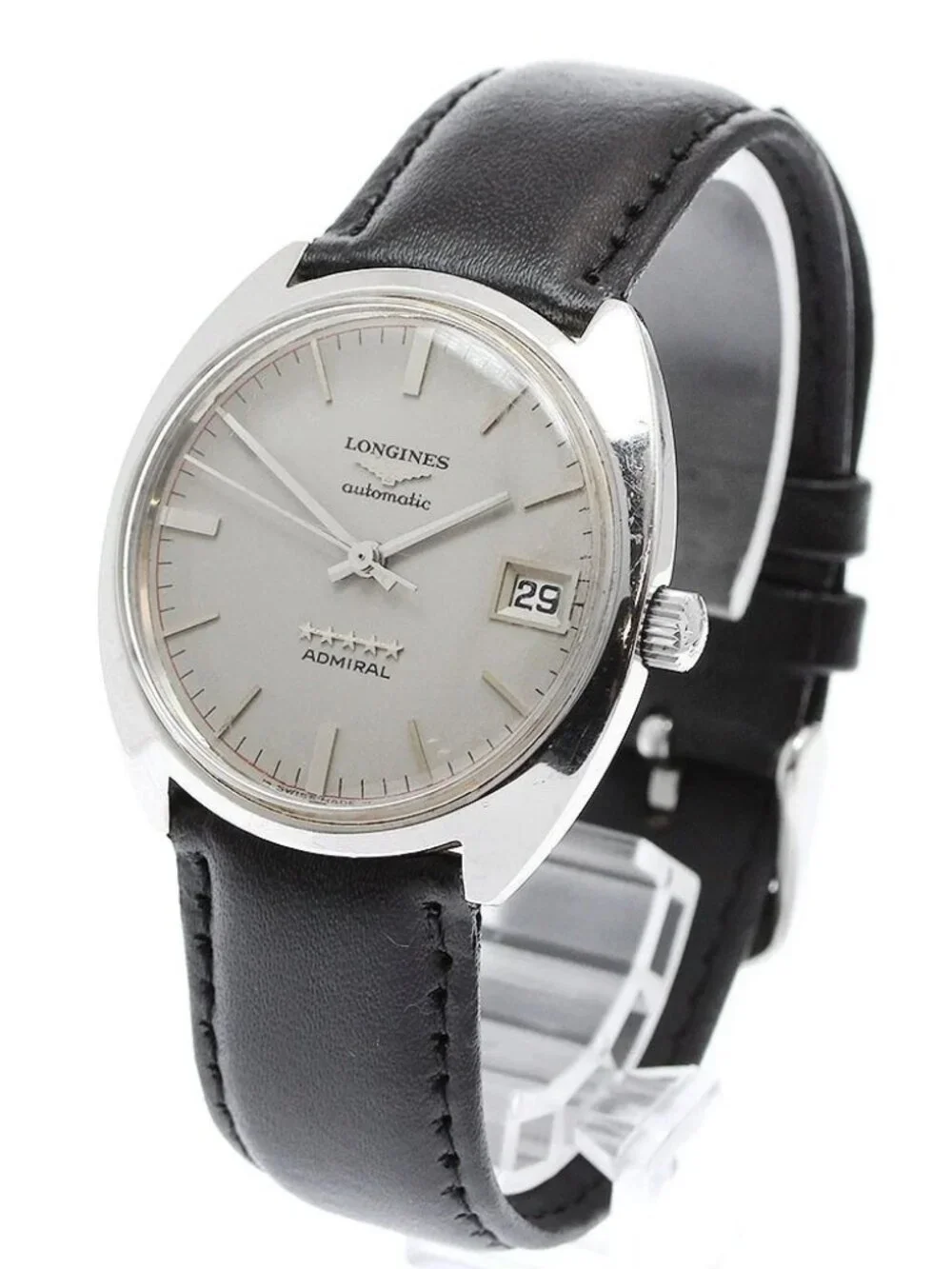 LONGINES Admiral 5 Star 15 Date gray Dial Automatic Men's Watch_965128